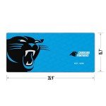 YouTheFan unisex adult Carolina Panthers Logo Series Desk Pad, Team Colors, One Size US