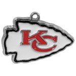 NFL Siskiyou Sports Womens Kansas City Chiefs Fan Bead Dangle Earrings One Size - Team Color
