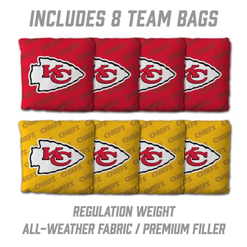 YouTheFan NFL Kansas City Chiefs 2’ x 4’ Cornhole Game