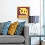 YouTheFan NFL Washington Commanders 3D Logo Series Wall Art - 12x12