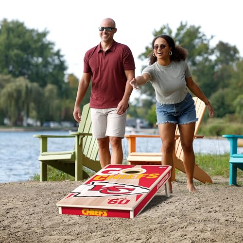 YouTheFan NFL Kansas City Chiefs 2’ x 4’ Cornhole Game