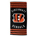 Northwest NFL Cincinnati Bengals Unisex-Adult Beach Towel, 30" x 60", Stripes