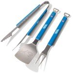 YouTheFan NFL Carolina Panthers Spirit Series 3-Piece BBQ Set, 22" x 9"