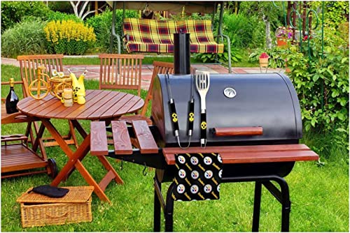 Northwest NFL Pittsburgh Steelers 2-Piece BBQ Utensil Set, One Size, Team Colors