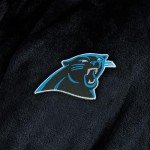Northwest NFL Carolina Panthers Unisex-Adult Silk Touch Bath Robe, Large/X-Large, Team Colors