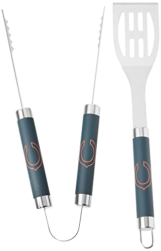 Northwest NFL Chicago Bears 2-Piece BBQ Utensil Set, One Size, Team Colors