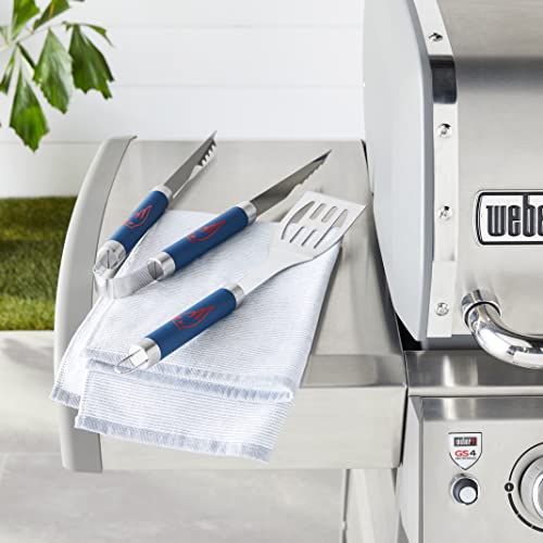 Northwest NFL New England Patriots 2-Piece BBQ Utensil Set, One Size, Team Colors