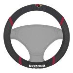 FANMATS 21489 Arizona Cardinals Embroidered Steering Wheel Cover