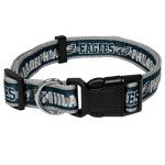 NFL PET Collar Philadelphia Eagles Dog Collar, Medium Football Team Collar for Dogs & Cats. A Shiny & Colorful Cat Collar & Dog Collar Licensed by The NFL