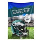 NORTHWEST NFL Philadelphia Eagles NFL Midfield Wall Hanging, 40 x 57 Inches