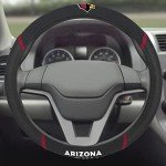FANMATS 21489 Arizona Cardinals Embroidered Steering Wheel Cover