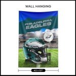 NORTHWEST NFL Philadelphia Eagles NFL Midfield Wall Hanging, 40 x 57 Inches