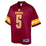 Men's Jayden Daniels Burgundy Washington Commanders Pro Line Jersey
