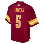 Men's Jayden Daniels Burgundy Washington Commanders Pro Line Jersey