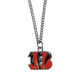 NFL Siskiyou Sports Fan Shop Cincinnati Bengals Chain Necklace with Small Charm 22 inch Team Color