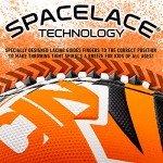 Franklin Sports NFL Cincinnati Bengals Football - Youth Mini Football - 8.5" Junior Size Ball - SPACELACE Easy Grip Texture- Perfect for Kids