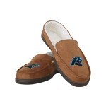 FOCO Carolina Panthers NFL Mens Exclusive Beige Moccasin - L