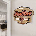 YouTheFan NFL Chicago Bears Fan Cave Sign