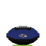 FOCO Baltimore Ravens NFL 3D BRXLZ Football Puzzle 1Z