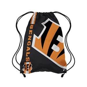 FOCO Cincinnati Bengals NFL Big Logo Drawstring Backpack