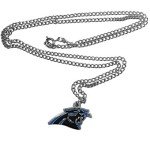 NFL Siskiyou Sports Fan Shop Carolina Panthers Chain Necklace with Small Charm 22 inch Team Color