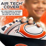 Franklin Sports NFL Chicago Bears Football - Youth Mini Football - 8.5" Junior Size Ball - SPACELACE Easy Grip Texture- Perfect for Kids