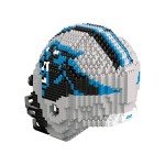 FOCO Carolina Panthers NFL 3D BRXLZ Puzzle Replica Helmet Set, One Size