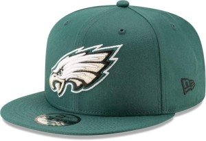 New Era NFL 9FIFTY Team Color Adjustable Snapback Hat Cap - One Size (US, Alpha, One Size, Philadelphia Eagles - Green)