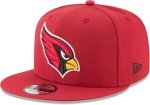New Era mens NFL 9FIFTY Adjustable Snapback Hat Cap One Size Fits All (Arizona Cardinals)