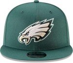 New Era NFL 9FIFTY Team Color Adjustable Snapback Hat Cap - One Size (US, Alpha, One Size, Philadelphia Eagles - Green)