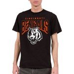 Junk Food Clothing x NFL - Cincinnati Bengals - Bold Logo - Unisex Adult Short Sleeve Fan T-Shirt for Men and Women - Size X-Large