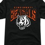 Junk Food Clothing x NFL - Cincinnati Bengals - Bold Logo - Unisex Adult Short Sleeve Fan T-Shirt for Men and Women - Size X-Large
