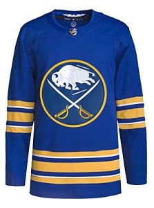 adidas Buffalo Sabres Primegreen Authentic Home Men's Jersey (56/2X) Blue