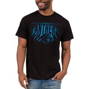 Junk Food Unisex Adult Nfl Team Spotlight T-Shirt, Black, Large US