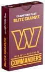 Blitz Champz Washington Commanders Card Game | Football Card Game for Boys and Girls | NFL Gifts for Commanders Fans | Fun Family Game | Card Game for Kids | Card Game for Adults (Commanders)