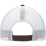 47 MLB Trawler Team Color Mesh Trucker Clean Up Adjustable Hat, Adult One Size Fits All (San Diego Padres - Brown)