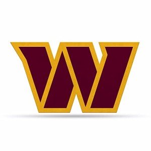 Rico Industries NFL Football Washington Commanders Primary Shape Cut Pennant - Home and Living Room Décor - Soft Felt EZ to Hang