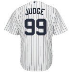 Aaron Judge New York Yankees #99 Youth Cool Base Home Jersey (Youth Large 14/16) White