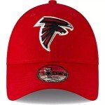 New Era NFL The League 9FORTY Adjustable Hat Cap One Size (US, Alpha, One Size, Atlanta Falcons - Red)