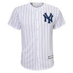 Outerstuff Giancarlo Stanton New York Yankees MLB Kids Youth 8-20 White Home Player Jersey (14-16)
