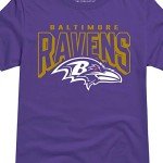 Junk Food Clothing x NFL - Baltimore Ravens - Bold Logo - Unisex Adult Short Sleeve Fan T-Shirt for Men and Women - Size X-Large