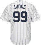 Aaron Judge New York Yankees MLB Kids Youth 8-20 White Home Player Jersey (US, Numeric, 10, 12, Regular, Aaron Judge New York Yankees White)