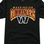 Junk Food Clothing x NFL - Washington Commanders - Bold Logo - Unisex Adult Short Sleeve Fan T-Shirt for Men and Women - Size XX-Large