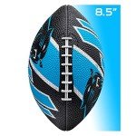 Franklin Sports NFL Carolina Panthers Football - Youth Football - Mini 8.5" Rubber Ball - Perfect for Kids - Team Logos and Colors