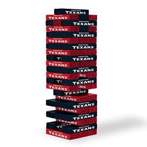 Wild Sports NFL Houston Texans Table Top Stackers 3" x 1" x .5", Team Color