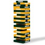 Wild Sports NFL Green Bay Packers Table Top Stackers 3" x 1" x .5", Team Color