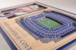 YouTheFan NFL Indianapolis Colts 3D StadiumViews Picture Frame