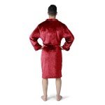Northwest NFL San Francisco 49ers Unisex-Adult Silk Touch Bath Robe, Large/X-Large, Team Colors