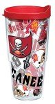 Tervis NFL Tampa Bay Buccaneers-All Over Insulated Tumbler, 24 oz, Classic