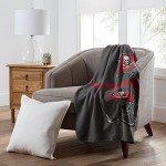 NORTHWEST NFL Tampa Bay Buccaneers Gridiron Fleece Throw, 50-inches x 60-inches